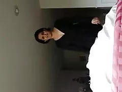 Hot aunty teasing bé