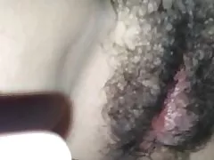 Chụp một tải trọng trên pussy lông